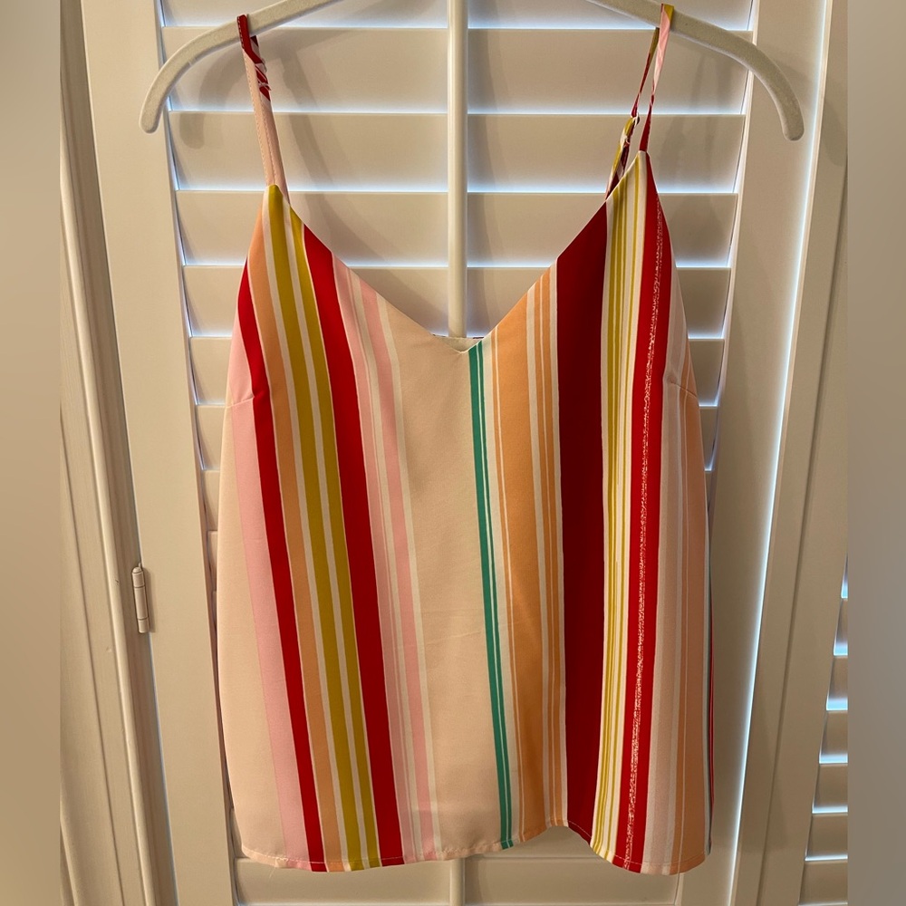 Lost + Wander Striped Camisole Top
